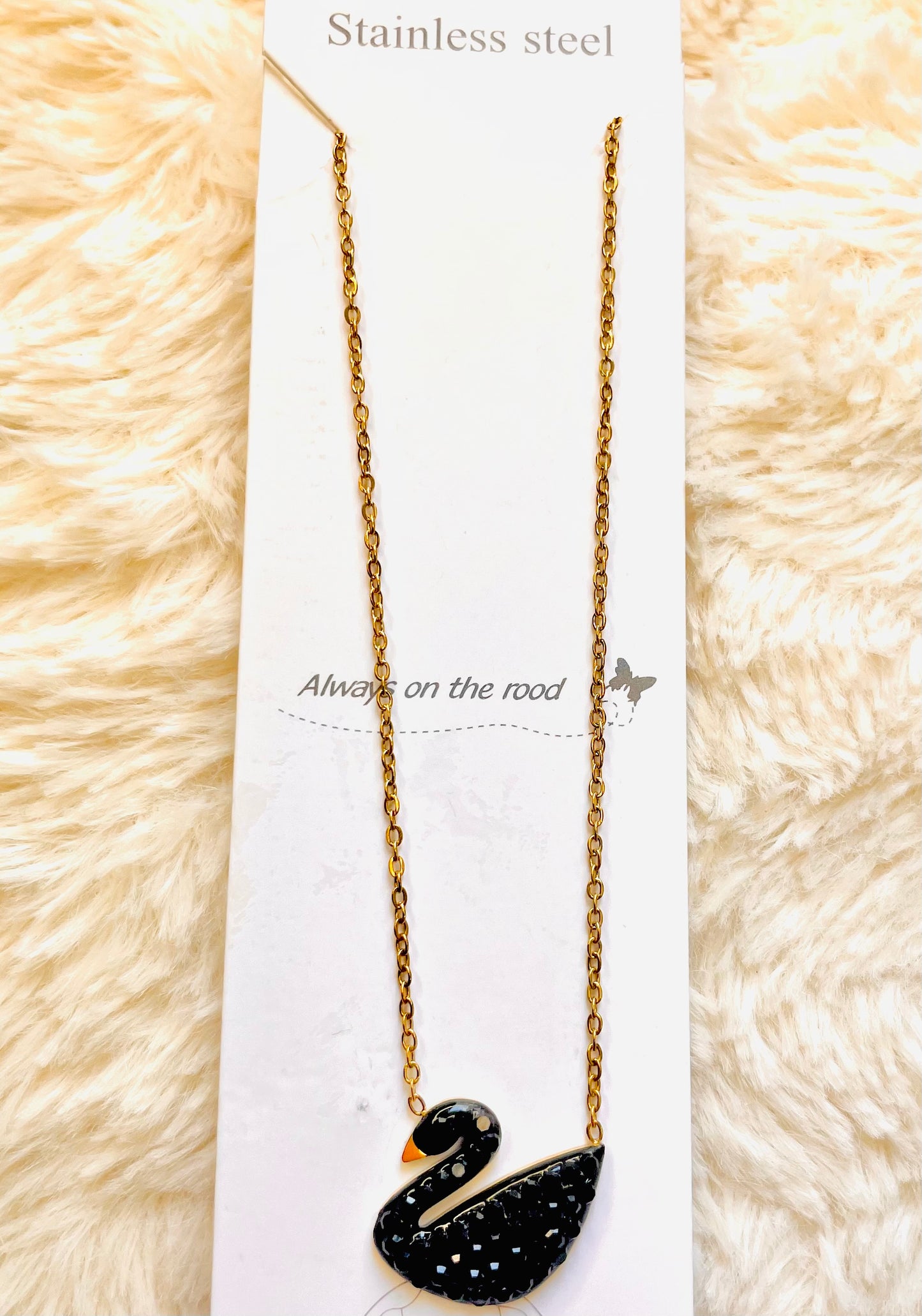 Black Swan Necklace