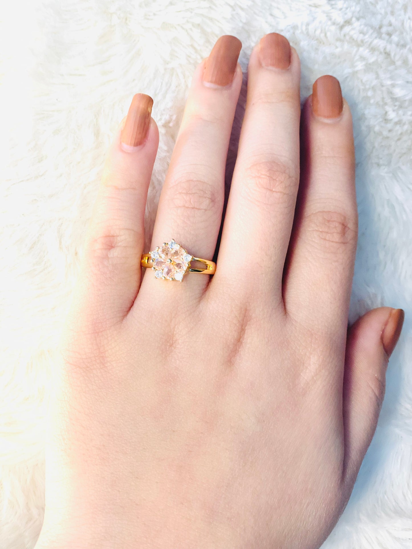 Gold Blossom Ring